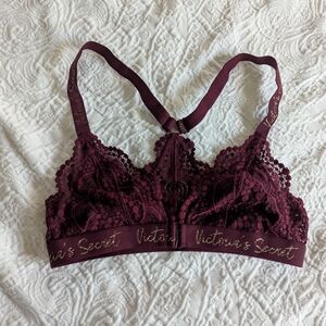 Victoria's Secret Burgundy Lace Bralette